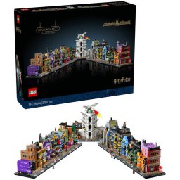 LEGO® Harry Potter TM - Magazine vrajitoresti pe Aleea Diagon 76444, 2750 piese