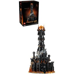 Jucarie LEGO® Icons, Stapanul inelelor: Barad-dur™ 10333, 5471 piese, 18 ani+