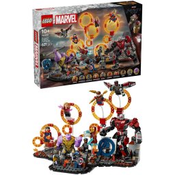 LEGO® Marvel - Razbunatorii: Sfarsitul jocului Batalia finala 76323, 621 piese