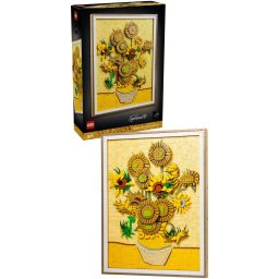LEGO® ART - Vincent van Gogh – Floarea soarelui 31215, 2615 piese