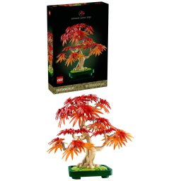 LEGO® Botanicals - Bonsai de artar japonez rosu 10348, 474 piese