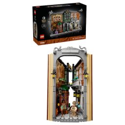 Jucarie LEGO® Icons - Sherlock Holmes: Diorama pentru biblioteca 10351, 1359 piese, 18 ani+