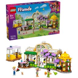 LEGO® Friends - Cafenea cu multe plante si florarie 42671, 1138 piese