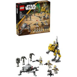 Jucarie LEGO® Star Wars ™, Pachet de lupta Soldati clona din unitatea stelara 327, 75431, 258 piese, 7 ani+