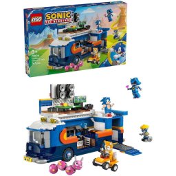 Jucarie LEGO® Sonic The Hedgehog™, Camionul de comanda al echipei Sonic 77006, 747 piese, 8 ani+