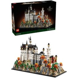 Jucarie LEGO® Architecture, Castelul Neuschwanstein 21063, 3455 piese, 18 ani+