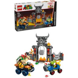 Jucarie LEGO® Super Mario - Mario Kart™ – Castelul lui Bowser 72039, 1068 piese, 9 ani+