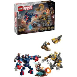 LEGO® Marvel - Thor vs Chitauri din Razbunatorii: Sfarsitul jocului 76322, 373 piese