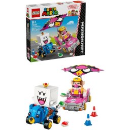 Jucarie LEGO® Super Mario - Mario Kart™ – Wario si King Boo 72038, 512 piese, 3 ani+