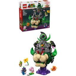 Jucarie LEGO® Super Mario - Prince Florian si Castle Bowser 72042, 1251 piese, 9 ani+