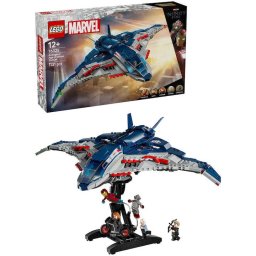 Jucarie LEGO® Marvel, Quinjet din Razbunatorii: Sub semnul lui Ultron 76325, 1131 piese, 12 ani+