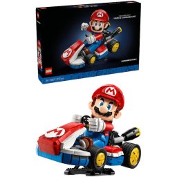 Jucarie LEGO® Super Mario - Mario Kart™: Mario & Standard Kart 72037, 1972 piese, 18 ani+