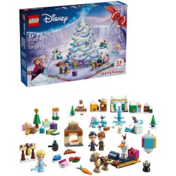 Jucarie LEGO® Disney Princess - Calendar de advent 43273, 231 piese, 5 ani+
