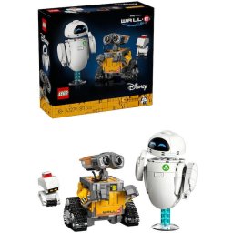 Jucarie LEGO® Disney Pixar, WALL-E si EVE 43279, 811 piese, 18 ani+