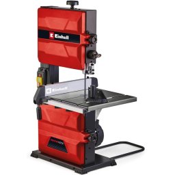 Fierastrau cu banda Einhell TC-SB 245 L, 400W, latime de trecere 245 mm, viteza maxima a benzii de ferastrau 726m/min, inaltime maxima de taiere 101 mm, masa de ferastrau inclinabila, opritor paralel si opritor unghiular