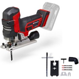 Fierastrau pendular pe acumulator Einhell Professional TP-JST 18/135 Li BL Power X-Change, 18V, 135 mm adancime taiere, fara perii, maner tip T, 3x lame de ferastrau, fara acumulator si incarcator