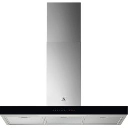 Hota incorporabila decorativa Electrolux LFT829X, Control electronic, Putere de absorbtie 730 mc/h, Conectivitate plita, Functie Breeze, Iluminare LED, 90 cm, Inox