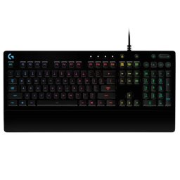 Tastatura gaming, Logitech, RGB/Negru