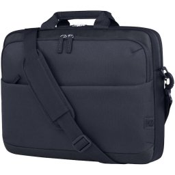 Geanta laptop HP Everyday 14 Odyssey, poliester durabil 600D, rezistent la apa, compartiment captusit pentru laptop, 60% plastic reciclat post-consum, gri