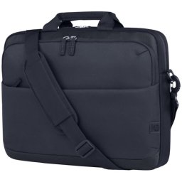 Geanta laptop HP Everyday 16 Odyssey, poliester durabil 600D, rezistent la apa, compartiment captusit pentru laptop, 60% plastic reciclat post-consum, gri