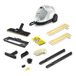 Aparat de curatat cu aburi Karcher Steam Cleaner SC 4 EasyFix Plus, 1.512-640.0, 2000 W, 3.5 bari, Rezervor 0.8 l Alb/Negru