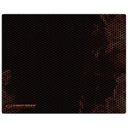 Mousepad Esperanza FLAME MINI, negru si portocaliu, 250x200mm, set 1 buc.