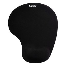 Mouse pad cu gel SAVIO MP-01B (Negru)