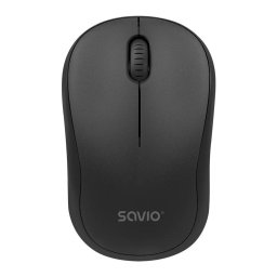 Mouse Wireless Savio MB-03, 10000 dpi, Negru