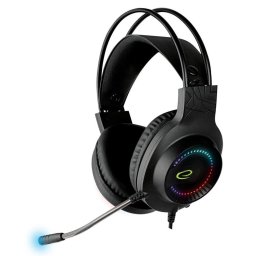 Casti gaming, Esperanza, Microfon, LED, USB 2.0, 105 dB, Negru