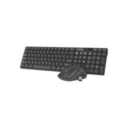 Set de tastatura cu membrana + mouse USB Natec NZB-1440, Bluetooth, negru, EN