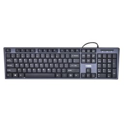 Kit Tastatura si Mouse iBox IKMS606W, USB, US Layout, Negru