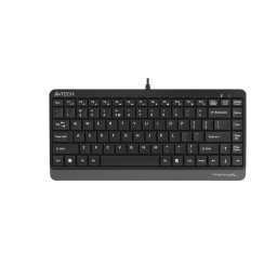 Tastatura compacta A4TECH, FStyler FK11, 12 taste rapide, rezistenta la stropire, Negru
