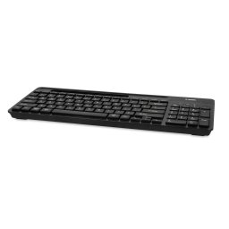 Tastatura Ibox IKC3010B, Qwerty, Wireless, Neagra