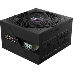 Sursa alimentare Gigabyte Aorus Elite, 850 W, 80 Plus Platinum, 20+4 Pin ATX, Full Modulara, Active PFC, Negru