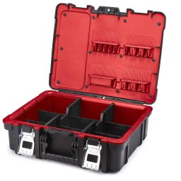 Cutie de unelte, organizator Keter 237003, Polipropilena, Negru-Rosu