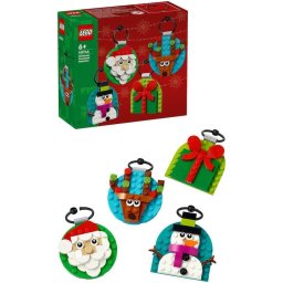 Jucarie LEGO®, Selectie de ornamente de Craciun 40744, 153 piese, 6 ani+