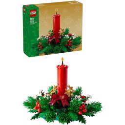 Jucarie LEGO®, Decoratiune pentru masa de Craciun 40743, 433 piese, 12 ani+