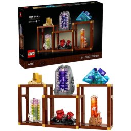 Jucarie LEGO® Ideas, Colectia minerala 21362, 880 piese, 18 ani+