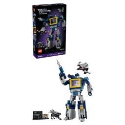 Jucarie LEGO® Icons, Transformers: Soundwave 10358, 1505 piese, 18 ani+