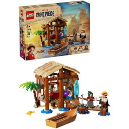 Jucarie LEGO® ONE PIECE, Coliba in Satul Morii 75636, 299 piese, 8 ani+