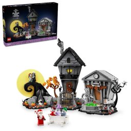 Jucarie LEGO® Ideas, Cosmar inainte de Craciun de la Tim Burton pe Disney 21351, 2193 piese, 18 ani+