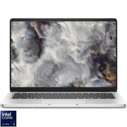 Laptop DELL 14'' Pro 14 PC14250, FHD+, Procesor Intel® Core™ Ultra 5 235U (12M Cache, up to 4.90 GHz), 16GB DDR5, 512GB SSD, Intel Graphics, Linux, Platinum Silver, 3Y ProSupport