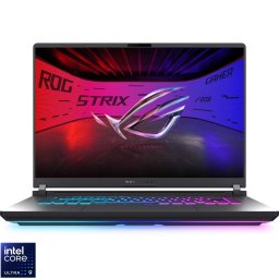 Laptop ASUS Gaming 16'' ROG Strix G16 G615LM, 2.5K 240Hz, Procesor Intel® Core™ Ultra 9 275HX (36M Cache, up to 5.40 GHz), 32GB DDR5, 1TB SSD, GeForce RTX 5060 8GB, No OS, Gri