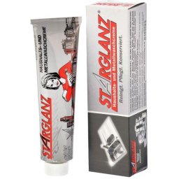 Crema Linden Chemie Starglanz 98500 - 00310631, 150ml, Conceputa pentru suprafete inox, inlatura rugina de pe suprafetele cromate, Poate fi utilizata pentru aur, argint, tinichea, alama, aluminiu, nichel