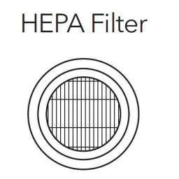 Filtru Hepa Tesla HF505HS, compatibil aspirator vertical Tesla HS505GP