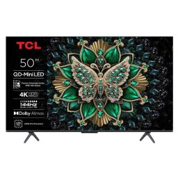 Televizor QD-Mini LED TCL 50C61K, 127 cm, Ultra HD 4K, Smart TV, WiFi, CI+, Negru