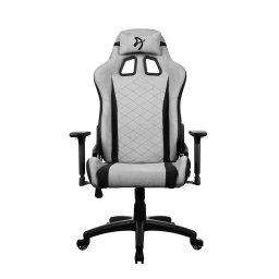 Scaun Gaming Arozzi Avanti Soft Fabric, Tetiera, Ajustabil, max. 120kg, Alb