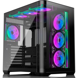Carcasa PC, RAIJINTEK, Atreus BT7, MiddleTower, E-ATX, Negru