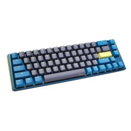 Tastatura gaming Ducky One 3 Daybreak SF, iluminare RGB, switch-uri MX-Speed-Silver, Albastru