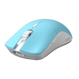Mouse Gaming Model O Pro Wireless - Blue Lynx - Forge, Ultrausor 55g, Albastru mat
